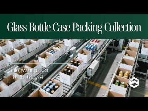 WIN-WIN PACK Case Packing Collection for Glass Bottle Products | For Cans and Beverages #casepacker