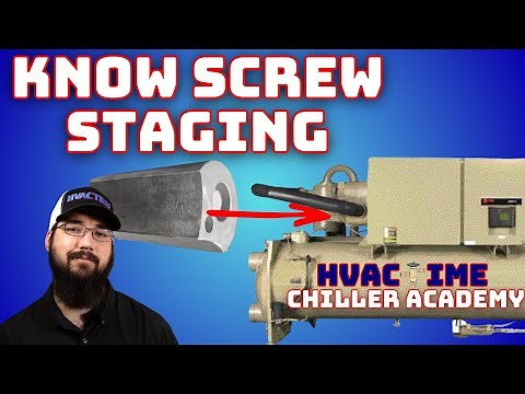 Know Screw Compressors Staging - Chiller Academy
