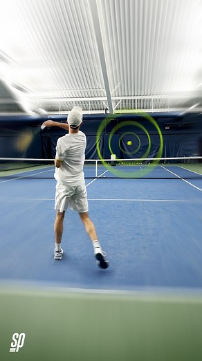 🎾 Sharpening skills & hitting balls — all day with our ball machine. | Silent Partner Tennis Ball Machines