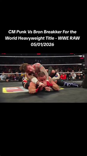 CM Punk vs Bron Breakker for World Heavyweight Title Match