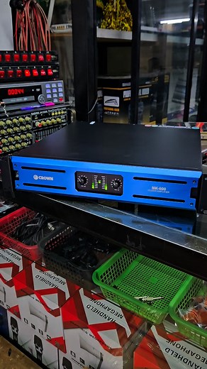 Crown Mk-600 power amplifier #foryoupagereels #soundtesting #reelsvideoシ | Jra’s LifeSync Venture