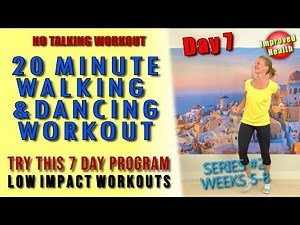 20 MIN WALK & DANCE WORKOUT | Walk at Home to Lose Weight & Be Fit! | No Talking Workout