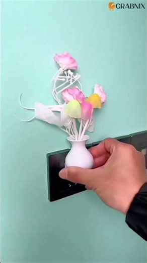 LED Dream Night Light with Auto Sensor – Multicolor Mushroom Lamp SKU: 0217_#grabnix