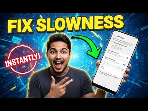 How to Schedule Automatic Restart on Samsung Galaxy | Fix Slowness