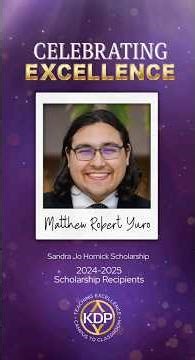 Celebrating KDP's 2024–2025 Scholarship Recipients