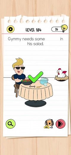 Brain Test 4 Level 184 ~BrainGame~ #braintest #gaming #puzzle #iqtest