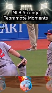 MLB Strange Teammate Moments #mlb #baseball #beisbol #mlbbhighlights | Beisbol Viral