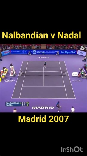 El dia que Nalbandian destrozo a Nadal en Madrid 2007