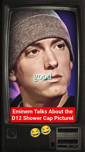 How Eminem Explains That D12 Shower Cap Photo🤣
