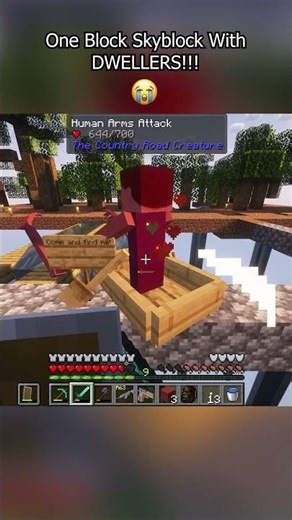 One block with ALL Horror Mods #minecrafthorror