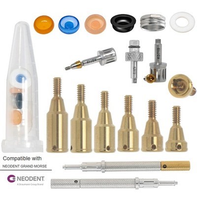 Overdenture Locator Abutment Male caps Inserts Tool for NEODENT GRAND MORSE GM | eBay