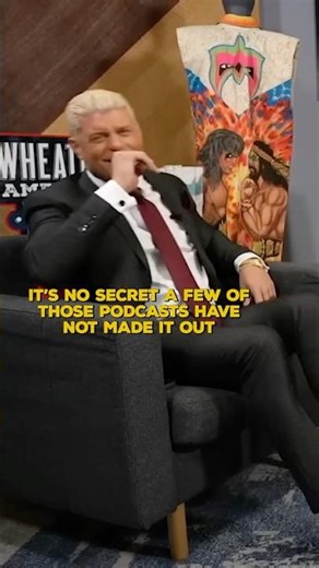 Cody Rhodes Drunk On His Podcast? 😂