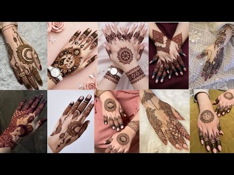 🤗Back hand mehndi design | ✨🥰simple mehndi design❤️ | full hand mehndi designback side mehndi design