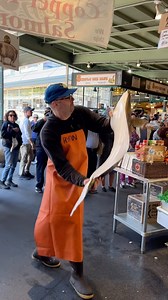 524K views · 5.6K reactions | Watch this 30 pound halibut fly #halibut #seafood #pikeplacemarket | Pike Place Fish Market | Facebook