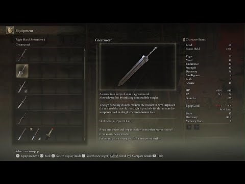 ELDEN RING / Colossal Greatsword Location / Quick Guide