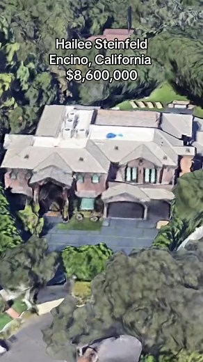 This Is Hailee Steinfeld’s House In Encino Worth $8.6M 🏡 #haileesteinfeld #haileesteinfeldedit #bumb | Real Estate of Stars