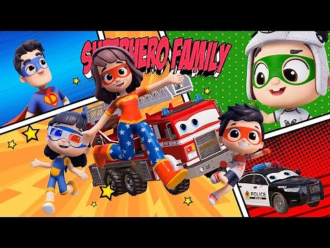 Superheroes Family Songs + More Kids Songs & Cartoons for Kids by #appMink Kids Song & Nursery