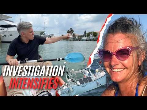 Sailboat seized - but where is Brian Hooker? Lynette missing- on the scene investigation intensifies