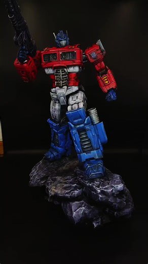 transformers statue 3d print wip #transformers #art #collection #warsaw #painting