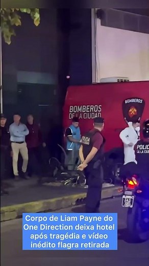 Corpo de Liam Payne do One Direction deixa hotel após tragédia e vídeo inédito flagra retirada