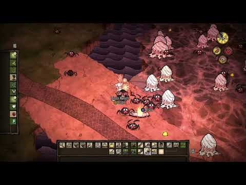 Don't starve Webber world part 1/8 spider Heaven