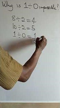 Why Can't You Divide by Zero? 🤯 (It's NOT Infinity!)