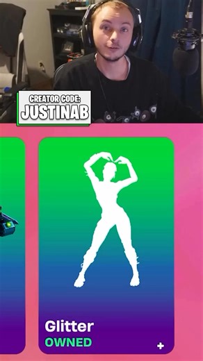 6.8K views · 51 reactions | *RARE* Glitter emote in the Fortnite item shop! #fortnite #fortniteitemshop #fortniteskins #epicpartner #supportacreator | AciDic BliTzz | Facebook