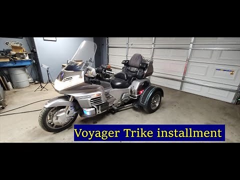 Voyager Trike kit installed on my 1998 Honda Goldwing 1500 SE. Pt.4