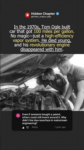 🚗⛽ 100 MPG in 1977: The Lost Ogle Engine