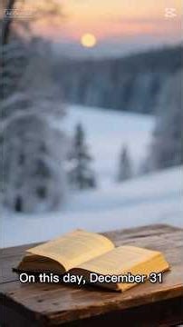 On This Day: December 31 #TodayInHistory#NewYearsEve#SmartHistoryForDumbTimes