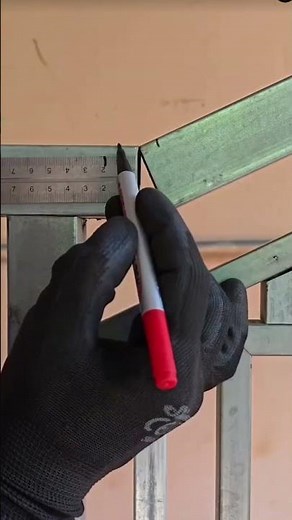 onnection positioning and cutting of metal square tube stair handrails