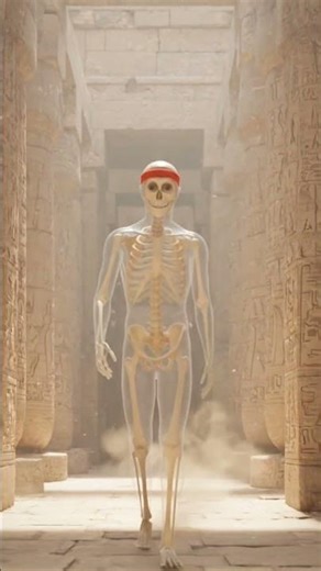 5 Days trip in egypt 😱🔥 #shorts #skeleton #3danimation
