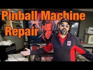 Repairing a Destroyed Terminator 2 Pinball Machine | Full Restoration ASMR