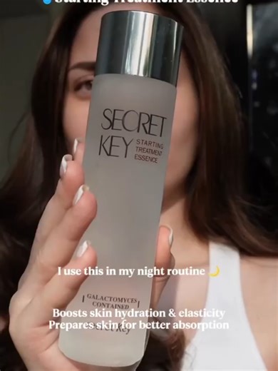 Prep. Hydrate. Glow. ✨🌹 Starting Treatment Essence 💧 #SecretKey #fypage #koreanskincare #smoothskin #winterskincare #glowingskin #RoseEssence