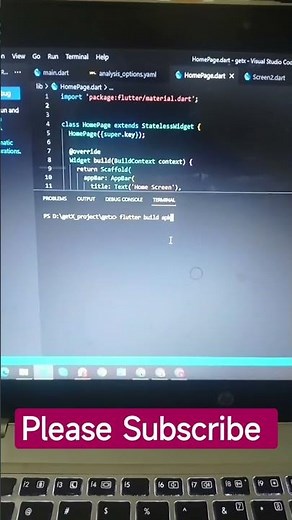 Build apk in flutter #flutter #fluttertutorials #technicalencoder