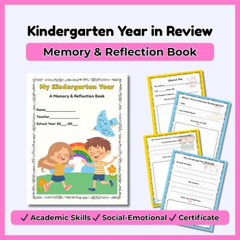 My Kindergarten Year – End of Year Memory Book