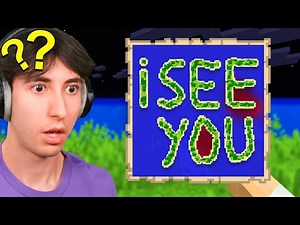 Fooling my Friend who thought he was Alone in Minecraft