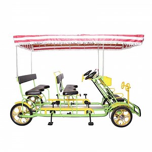 [Hot Item] 4 Seat and 6 Seat Tandem Bike Four Wheel Bike Adults for Sake