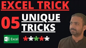 Time Saving Excel Tips and Tricks | Excel Unique Tricks for Daily Office Use #excel #trickandclick #majid | Trick and click