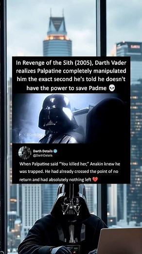 The Exact Moment Vader Realized He Was Trapped #starwars