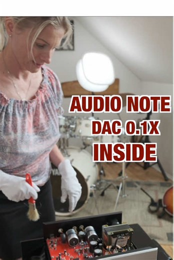 AUDIO NOTE DAC 0.1X UNDER THE COVER🛠️ #AudioNote #HiFiTest #music #audiophile
