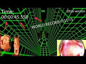 Slope 2016 WORLD RECORD Speedrun to 50 Points in 45s