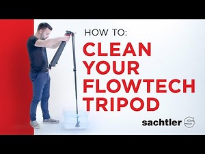 How to clean your Sachtler flowtech