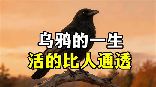 乌鸦的传奇一生！