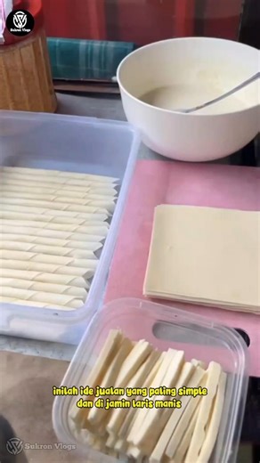 Cuma 3 Bahan Jadi Jajanan Enak #fypシ #trending #kuliner #sukronvlogs #idejualan
