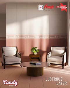 3.1K reactions · 46 shares | Where color meets calm—Lustrous Layer brings depth and warmth to your space. Candy Series W 5076 (30×50 cm) wall tiles cast soft reflections as sunlight brushes across maroon and beige tones. #FreshCeramics #A_Fresh_Start_to_an_Aesthetic_Life #LustrousLayer #CandyWallTiles | Fresh Ceramics | Facebook
