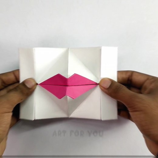 Paper Lips !! #Reels #papercraft #paperart | Art For You Creations