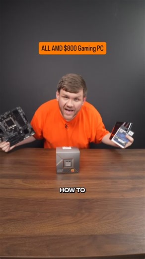 This is an All AMD Gaming PC that is AWESOME! For only $800 and it’s AM5! @amd @patriot_viper @gigabyte_official @aorus.na #pc #pcgaming #pcbuild #gamingpc | Matt Miller PCs