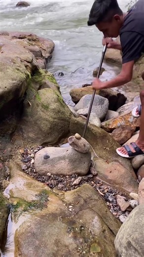 Exploring Natural Stone Holes for Gold Prospecting