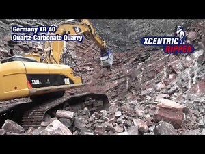 Germany XR40 Quartz-Carbonate Quarry - Xcentric Ripper